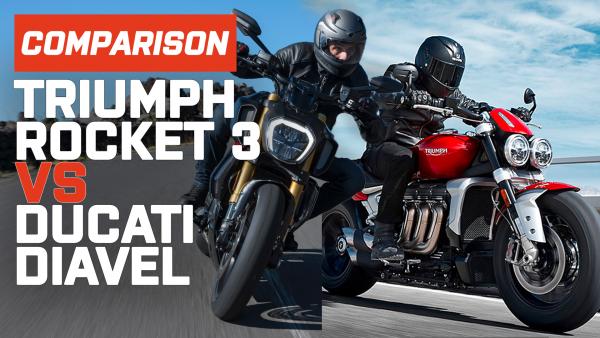 Power Cruiser Head to Head: Triumph Rocket 3 vs Ducati Diavel 1260 S